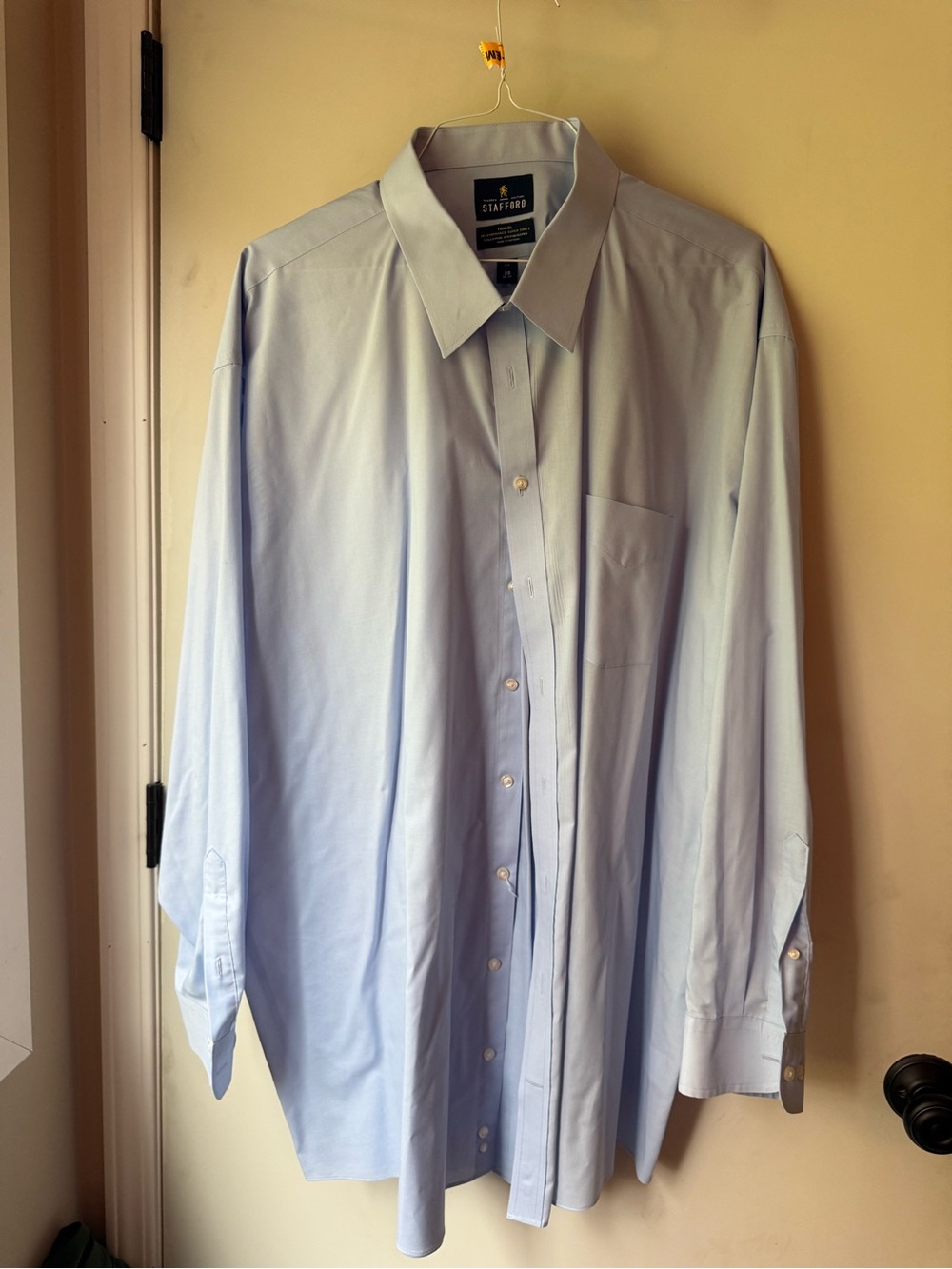 Stafford Classic Light Blue Men's Dress Shirt